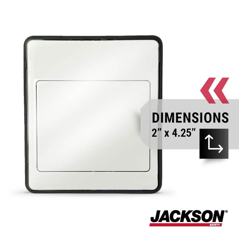 Jackson Safety TrueSight II Welding External Safety Lens, Clear Tint (Case of 10), 30320