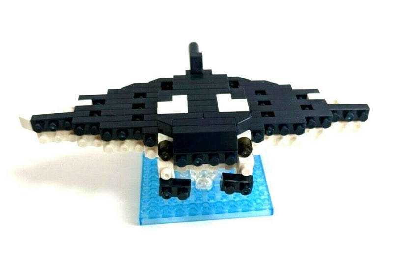 [Australia - AusPower] - DAISO Manta Ray Petit Block from Daiso Japan 