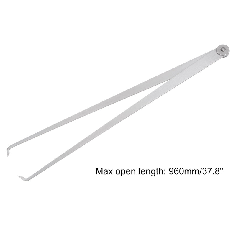 [Australia - AusPower] - HARFINGTON Firm Joint Inside Caliper 500mm 20 inch 410 Stainless Steel Firm Friction Joint Internal Measurement Tool 