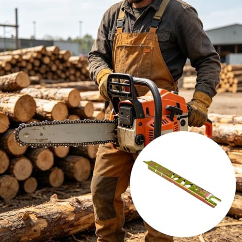 Depth Limiting Gauge Chainsaw, Pack of 2 Chainsaw File Gauge, Compatible with 1110 893 4000 File Gauge, Chain Depth Gauge Replacement Part for Durability of Your Devices and Precise Maintenance