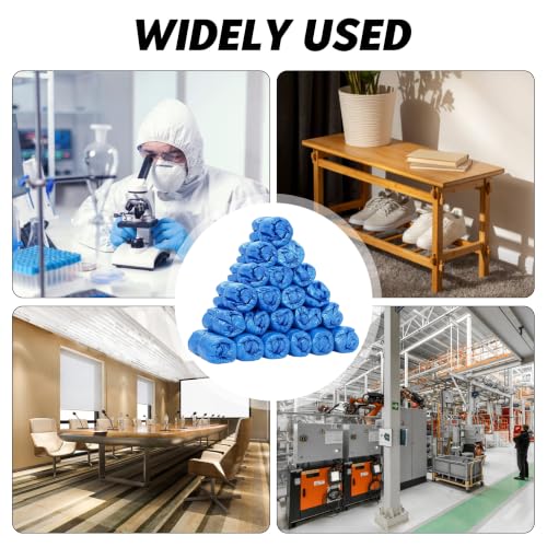 200-piece shoe covers compatible with shoe-covering machines | Disposable shoe protectors for automatic shoe-covering machines, suitable for home and commercial use
