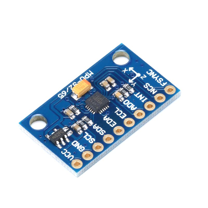 [Australia - AusPower] - 3Pcs GY-MPU9250 9 Axis Sensor Module 9 Axis Attitude Acceleration Gyroscope Sensor Module Magnetic Field Sensor Module 9 DOF Accelerometer 16 Bit AD Converter Data Output IIC I2C SPI 
