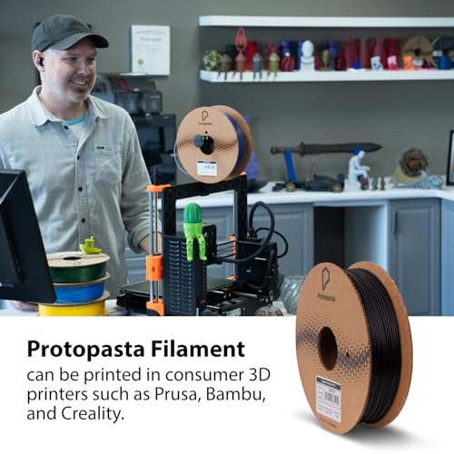 Proto-pasta CDP11705 Composite Conductive PLA, 1.75 mm 500 g, Black