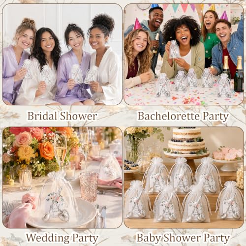 25 Set Bridal Shower Wedding Favors Gifts for Guests Tea Spoon Heart Shape Infuser Ball with Thank You Cards for Tea Party Favors Wedding Souvenirs(Silver) Silver