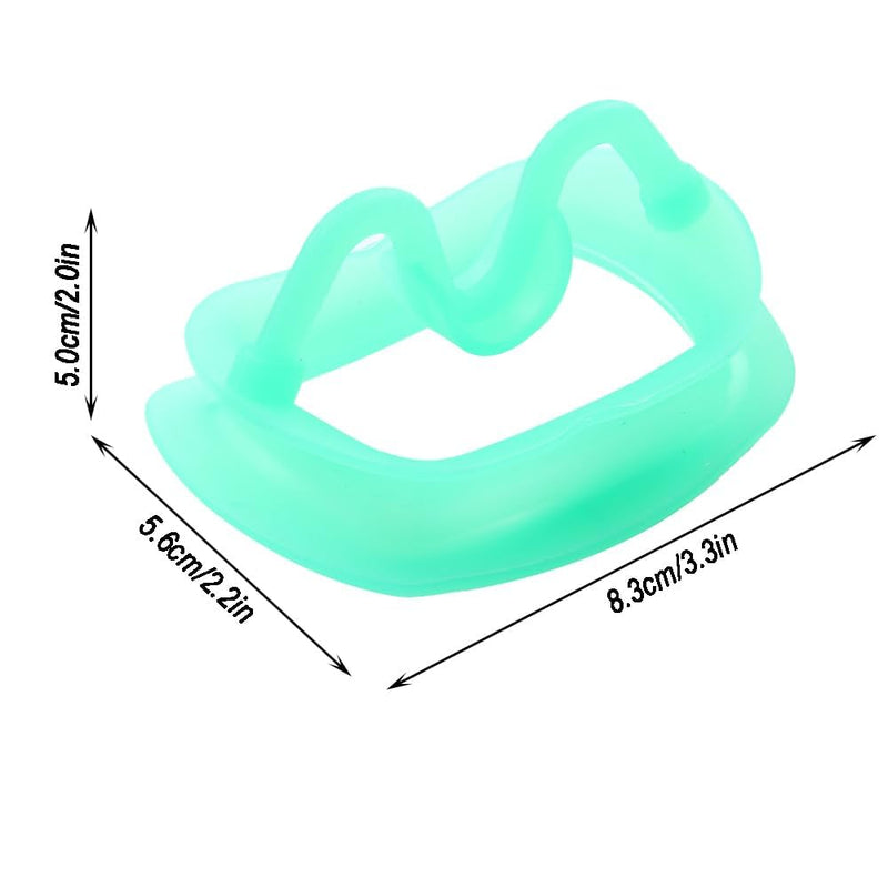 [Australia - AusPower] - Dental Cheek Retractor Soft Silicone for Teeth Whitening Treating Mouth Opener Blanqueamiento Dental Lip Retractor Orthodontic Supplies Tongue Guard Autoclavable 3 Pcs/Set 
