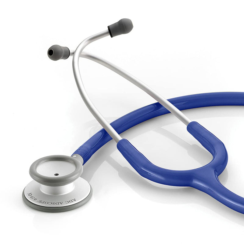 [Australia - AusPower] - ADC Adscope Lite 619 Ultra Lightweight Clinician Stethoscope with Tunable AFD Technology, Royal Blue 