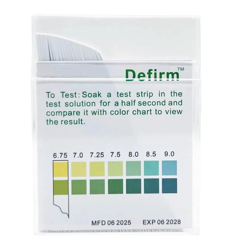 [Australia - AusPower] - pH Test Strips Paper High Accuracy Universal Wide Range, pH 4.5-9.0 Acid Alkaline Litmus Test Strip Paper, Home Usage Water Swimming Pool Cosmetic Scientific School Lab Study pH Test 