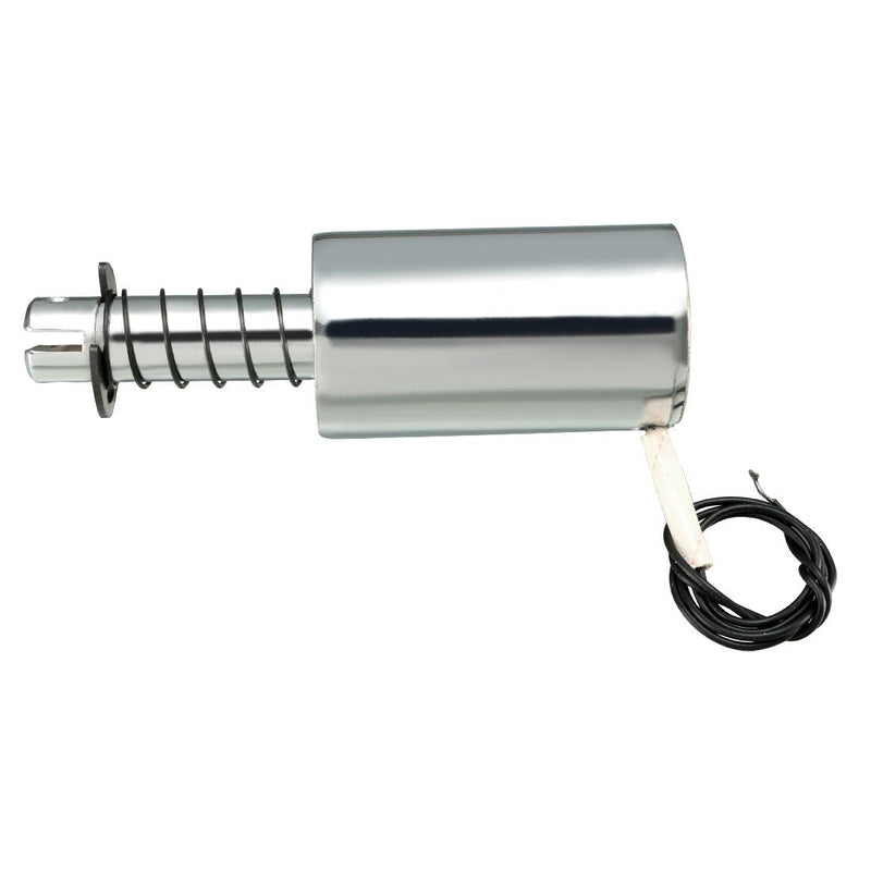 [Australia - AusPower] - uxcell DC 12V 60-120N Force 10mm Pull Type,Tubular Solenoid Electromagnet,Linear Motion,MQ8-Z57 