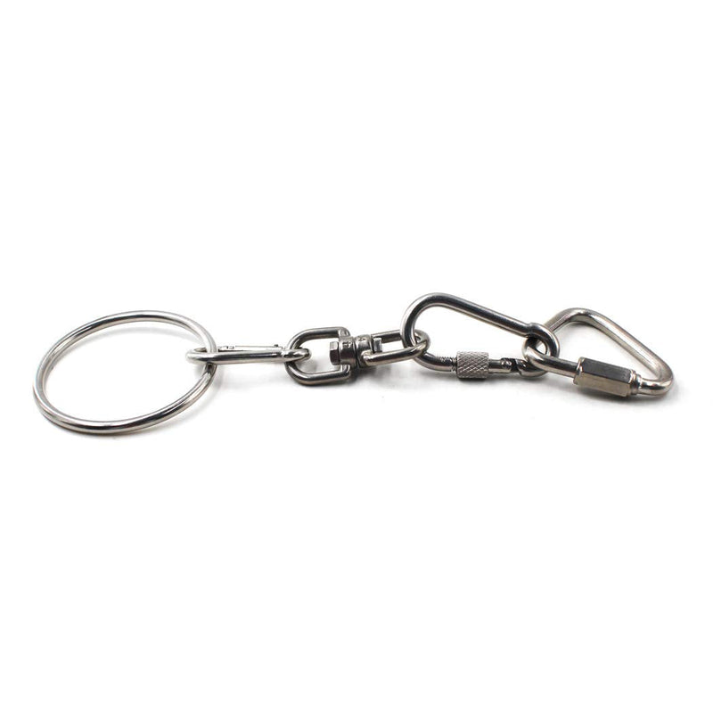 [Australia - AusPower] - Delta Quick Link 304 Stainless Steel Triangle Quicklink Chain Connector Screw Lock Carabiner M6 