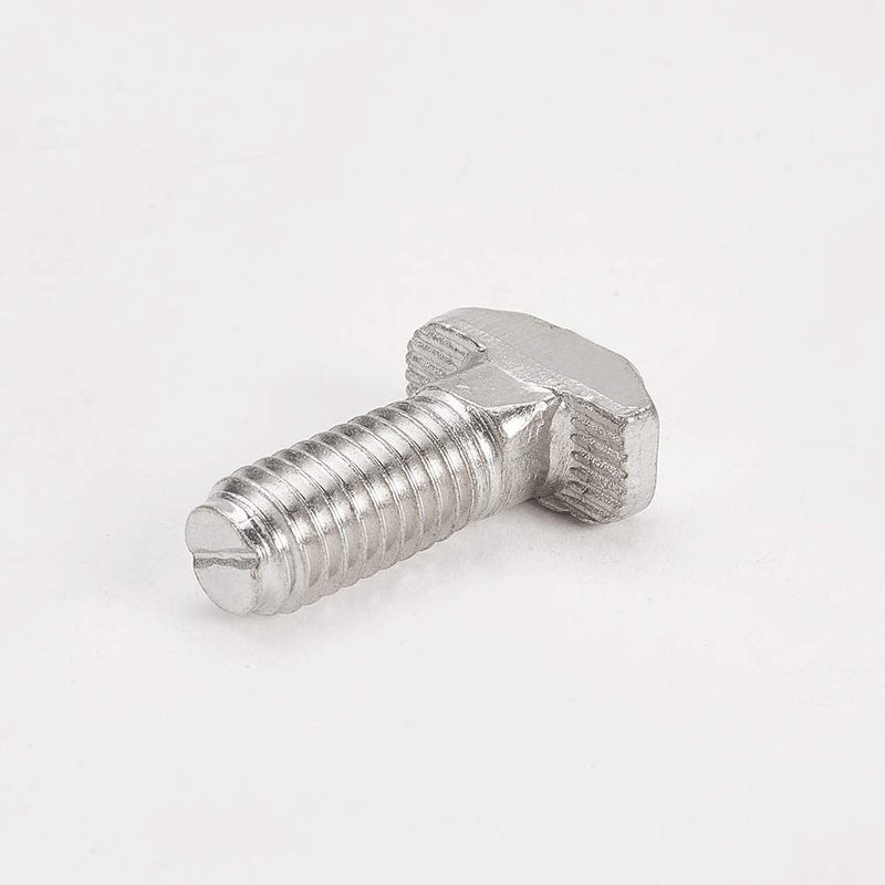 [Australia - AusPower] - Auniwaig M6 x 20mm Thread T Slot Drop-in Bolt, T-Slot Drop-in Stud Screw Bolt, T-Bolt Hammer Head Bolt T Screw, T Slot Bolts Fastener, Carbon Steel 40 Series 20pcs 
