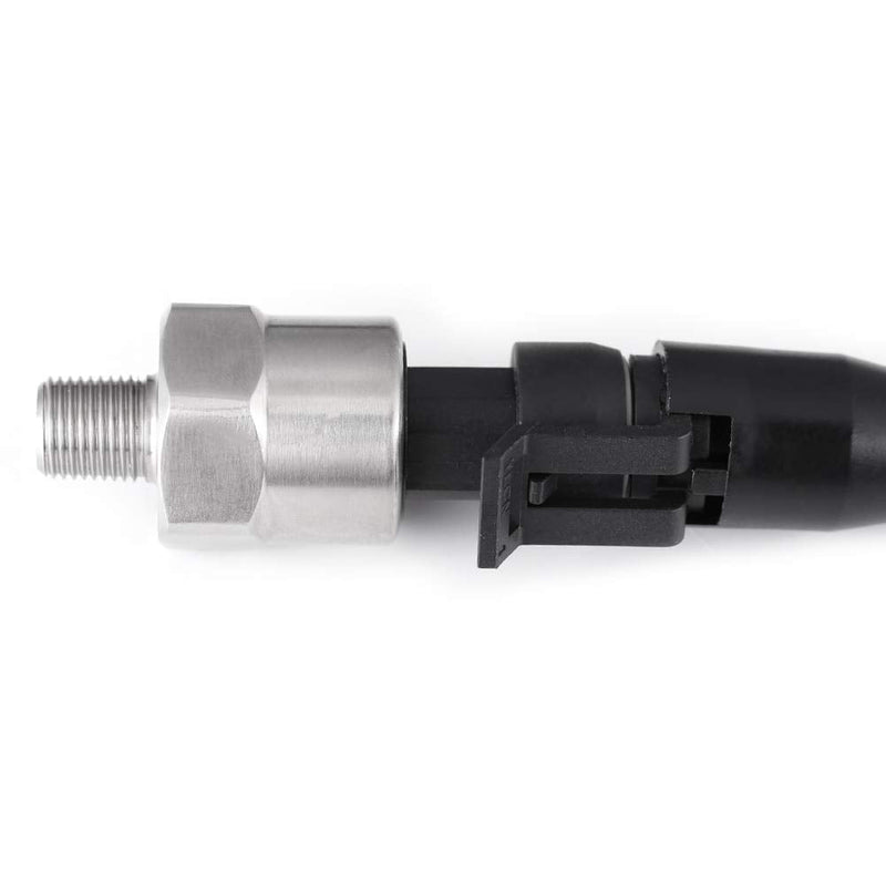 [Australia - AusPower] - Pressure Transducer, Pack of 2 Stainless Steel 30PSI Pressure Transducer Sender Sensor 1/8 NPT Thread Pressure Sensor Compatible with Oil Fuel Gas Air Pressure Water 