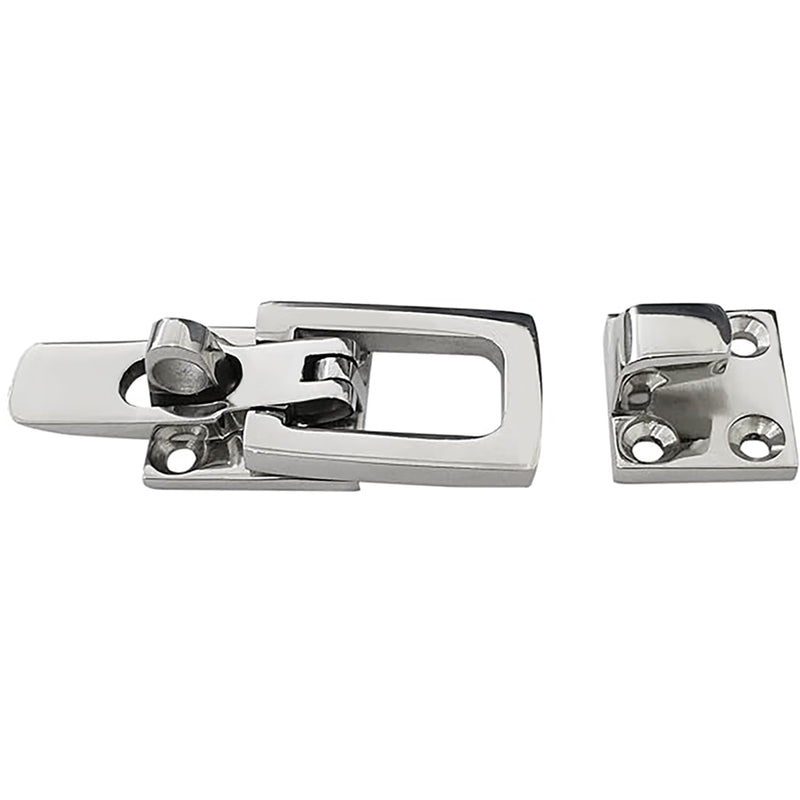 [Australia - AusPower] - Stainless Steel Hasps Marine Grade 316 SS Boat Latches Heavy Dudy Door Latch with Screws (C-2 Pack) C-2 Pack 