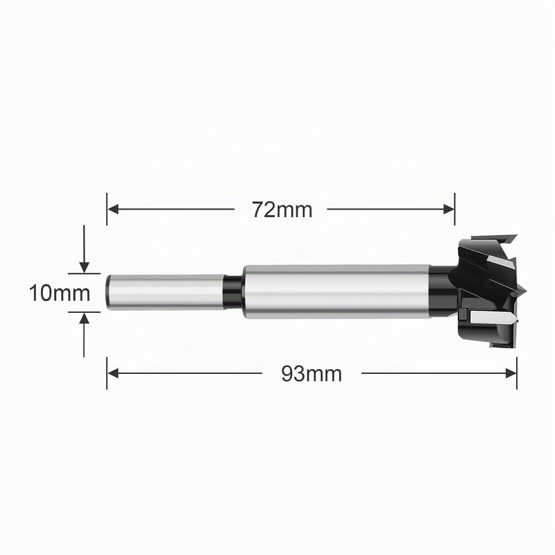 Forstner Drill Bit 35 mm Wood Drill Round Shank Chipboard Fibreboard | Forstner drill bits, chipboard drills, fiberboard drills, woodworking 35mm