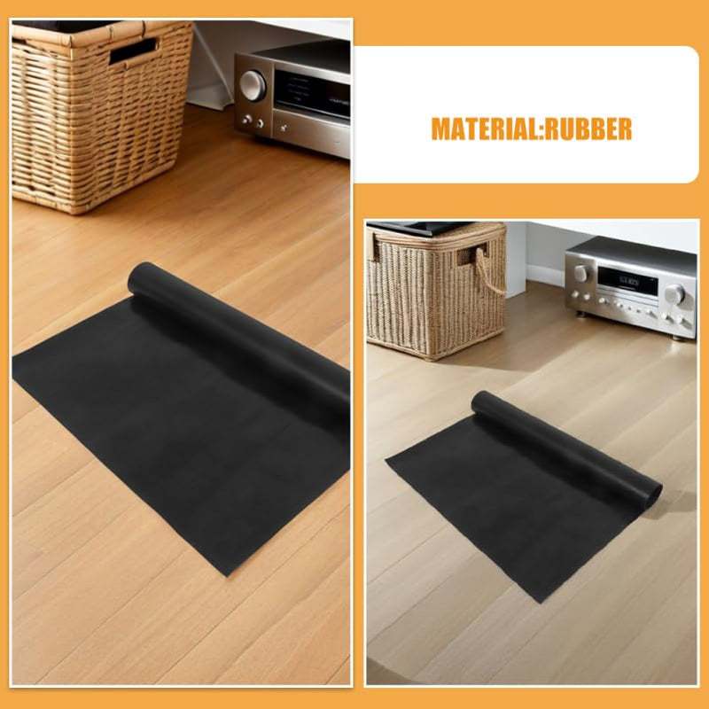 High Voltage Insulation Mat Shock Absorbing Pad for Electrical Safety Distribution Rooms Heat Resistant Vibration Dampening and Impact Resistant Design