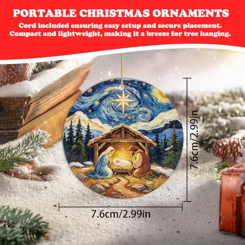 Nativity Christmas Ornament 2026 Holy Family