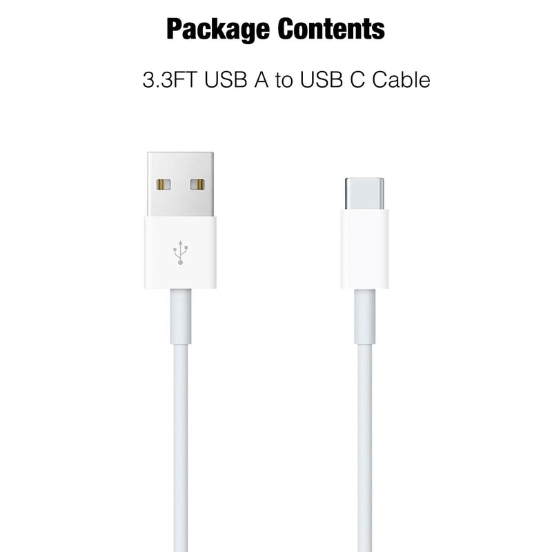 [Australia - AusPower] - iPhone 15 Car Carplay Cable, USB A to USB C Cable for iPhone 15, 15 Pro Max, 15 Plus, iPad 10th Gen, iPad Pro 12.9/11, iPad Air 5th/ 4th Gen,Mini 6th Gen Charger Cord, Car Charging Cable (3.3ft White) USB A to USB C (for 15) 