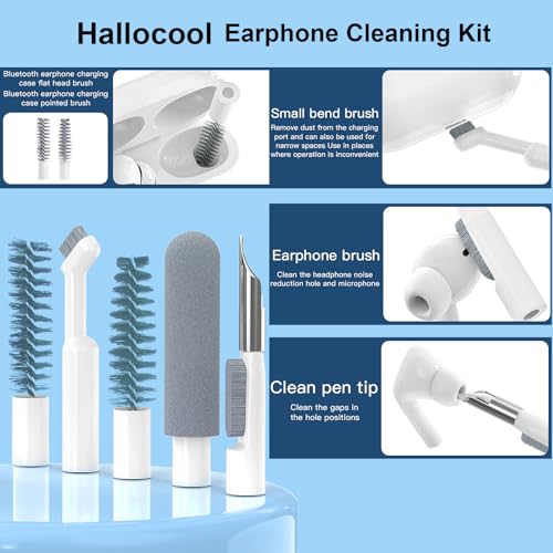 Electronics Cleaning Kit 32 in 1 Multi-Functional Keyboard Cleaning Kit White