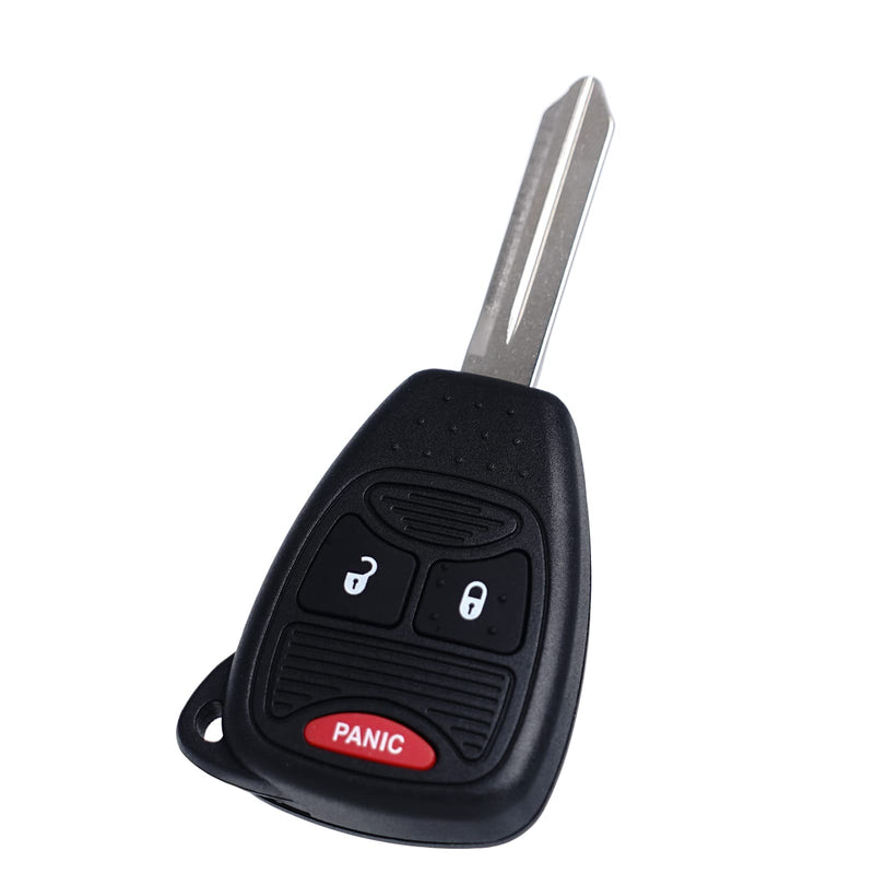 [Australia - AusPower] - Key Fob Remote Replacement Fits for Dodge Ram 1500 2500 3500 2006 2007 2008 Dakota Magnum Durango Nitro Charger Avenger Caliber Jeep Wrangler Patriot Grand Cherokee Keyless Entry Remote OHT692427AA 