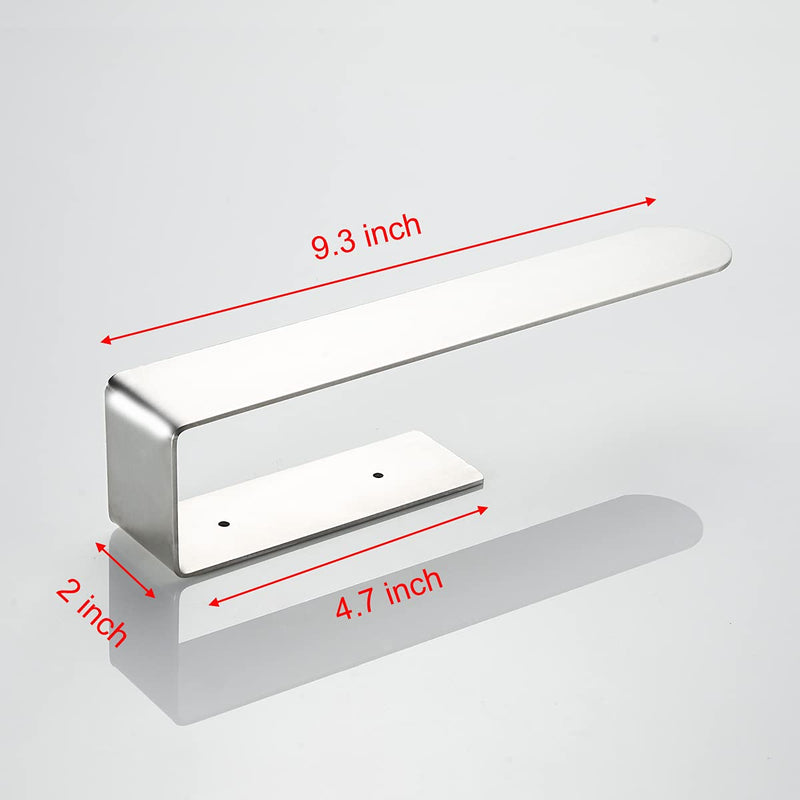 Hand Towel Holder Hand Towel Ring Towel Bar for Bathroom Kitchen Self Adhesive,Stainless Steel Brushed.Pack of 2 2 Pack