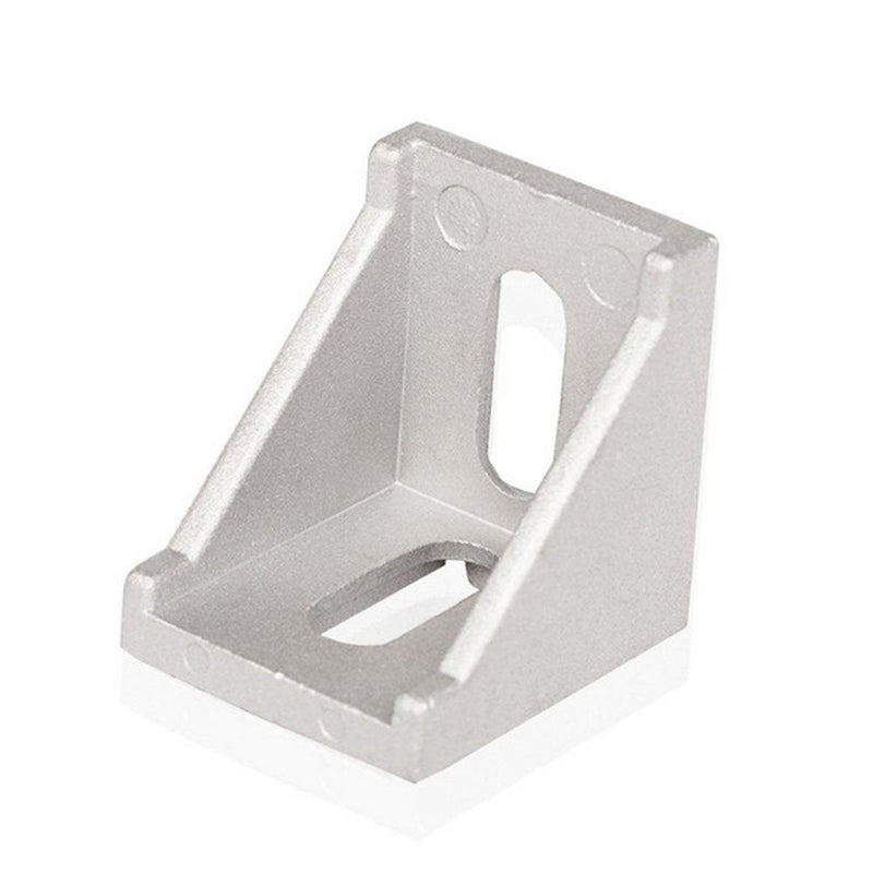 2020 Series Aluminum Profile Connector Set, 20pcs Corner Bracket,40pcs T-Slot Nuts, 40pcs M5x8 mm Hex Socket Cap Screw Bolt for 6mm Slot Aluminum Profile Accessories 20Set M5x8