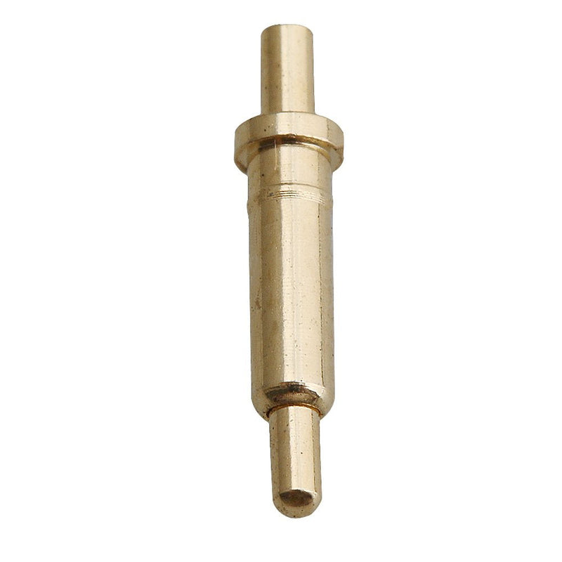Yibuy Gold-Plated Spring Probe Pogo Pin Connector 2.0 mm Pin Head Copper Pack of 100