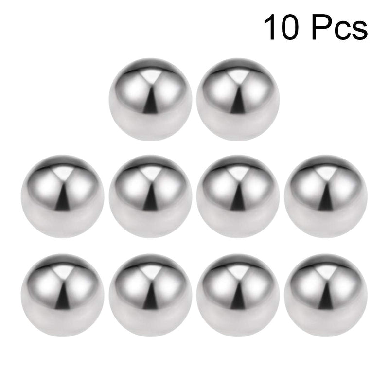 [Australia - AusPower] - uxcell 5/8-inch Bearing Balls 316L Stainless Steel G100 Precision Balls 10pcs 5/8'' 10 