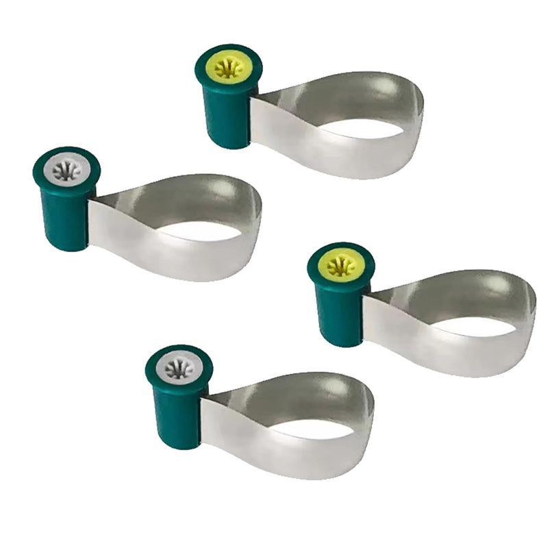 [Australia - AusPower] - Dental Sectional Matrix System, Adjustable Dental Matrices Matrix Bands, Double-Side Contoured Anatomically Shaped Matrix Bands, Dental Stainless Steel Knob Type Matrix Bands.-Yellow 50pcs Yellow 