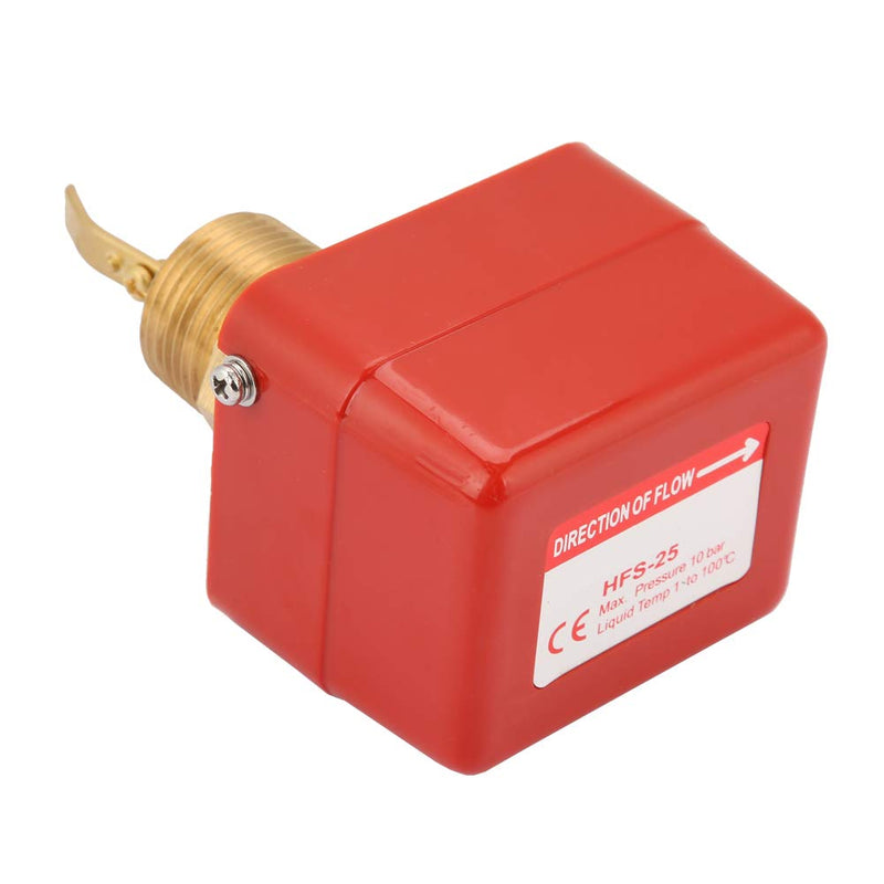 [Australia - AusPower] - Switch, Partial Stainless Steel Type 6-380V 1 Paddle Control Water Switch 1.0MPa SPDT Contacts for Water Treatment System Central Air Conditioning Water Cooling Unit 