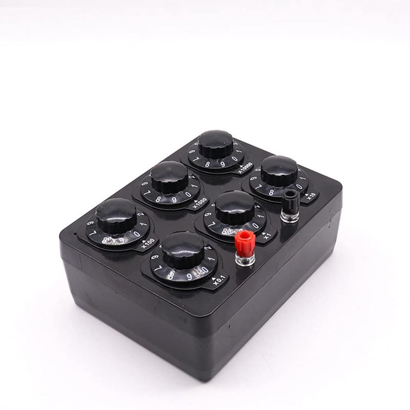 [Australia - AusPower] - PRATYAHARA 0-99999.9 Ohm Simple Resistance Box Precision Variable Decade Resistor Teaching Instrument Teaching Resistance Box 