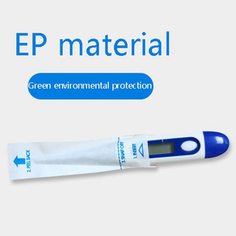 [Australia - AusPower] - 100 Pcs White Disposable Probe Covers for Digital Oral Thermometers Rectal Thermometer Sleeves Universal Probe Covers for Thermometer Safe and Sanitary and Healthy Easy to Use 