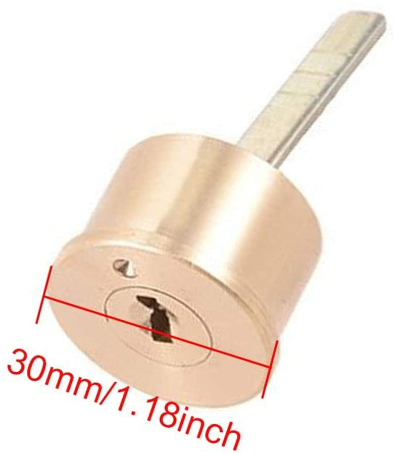 XMHF Home Safety Vertical Keyway Cylinder Deadbolt Rim Lock Set Exterior Door Anti-Theft Door Locks