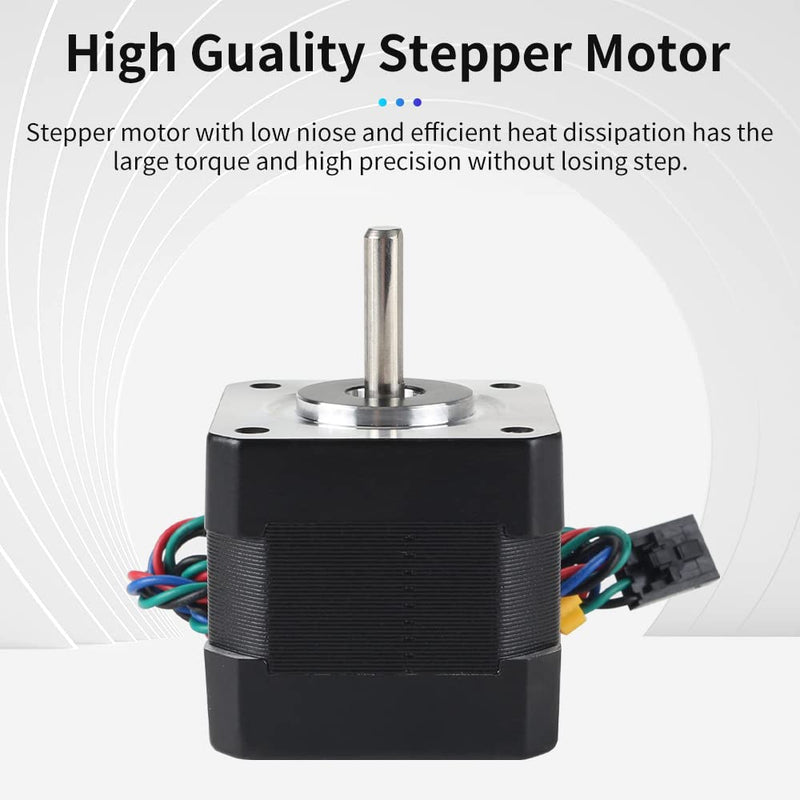 FYSETC Prusa i3 MK3 MK3S+ Y-Axis Step Motor NEMA17 42-40 Motor 2 Phase 1.8° Shaft 20mm with 500mm/19.6inch Integrated Connecting Wire for Prus i3 MK2 MK52 MK3S Y Axis 3D Printer Parts or CNC Machine Y Axis Motor