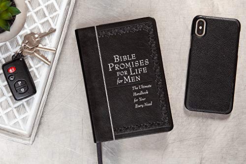 Bible Promises for Life for Men: The Ultimate Handbook for Your Every Need (Faux Leather) – A Powerful Bible Handbook for Men, Perfect Gift for All Men, Birthdays, Holidays, and More