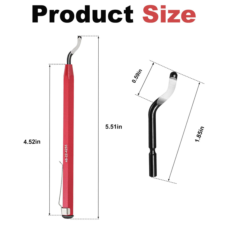 (2 Pack) 48-22-4255 Reaming Pen Heat Treated Blade Fits Easy deburring of Copper tubing and PVC