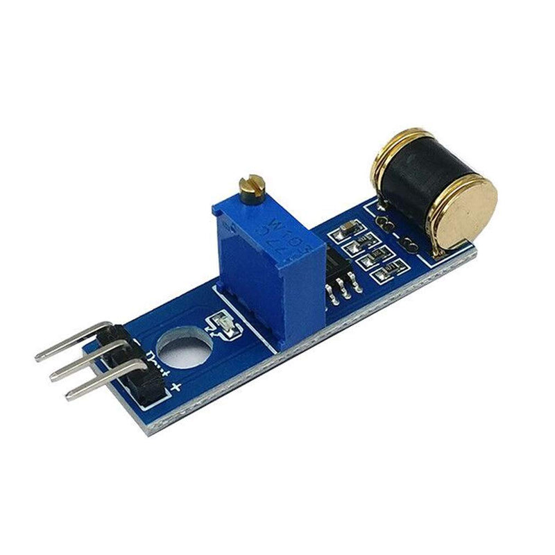 [Australia - AusPower] - Hailege 801S Vibration Sensor Module Vibration Module Analogue Output Adjustable Sensitivity Pack of 2 