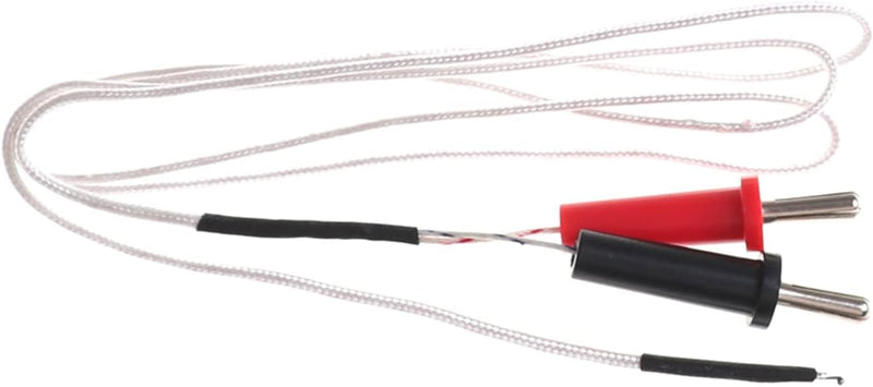 [Australia - AusPower] - Handheld K Type Surface Thermocouple Temperature Sensor 100cm Wire Banana-Type Plug Probe Measurement Range -50°C -350°C K Type Thermocouple Probe Temperature Probes and Sensors 