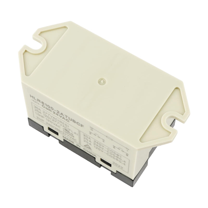 HLR6100-2ATUBCF 24VAC 6 Pin Electrical Relays with Quick Connect Terminal DPST-NO