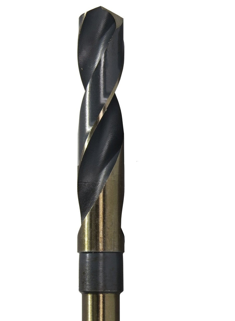 [Australia - AusPower] - Drill America - KFDRSD3/8X5/8 5/8" Reduced Shank High Speed Steel Black & Gold KFD Drill Bit with 3/8" Shank, KFD Series 5/8" 