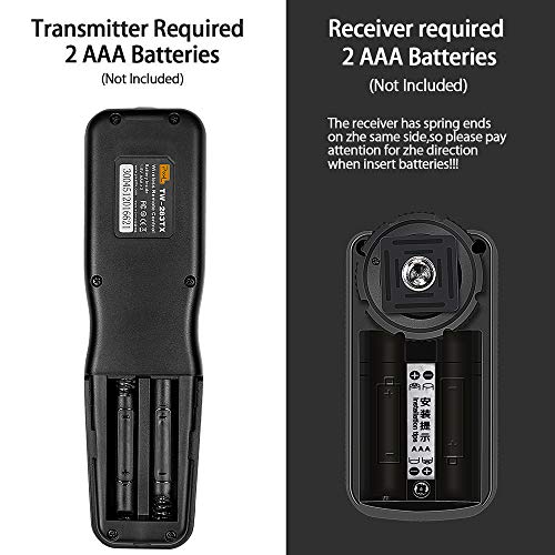 Pixel Wireless Shutter Remote Release Control TW283N3 for Canon Eos 5D Mark IV 5D 6D 7D Mark 1DX MARKII R5 R6 50D 40D 30D 20D 10D D60 D30 D2000 EOS-1V EOS-3