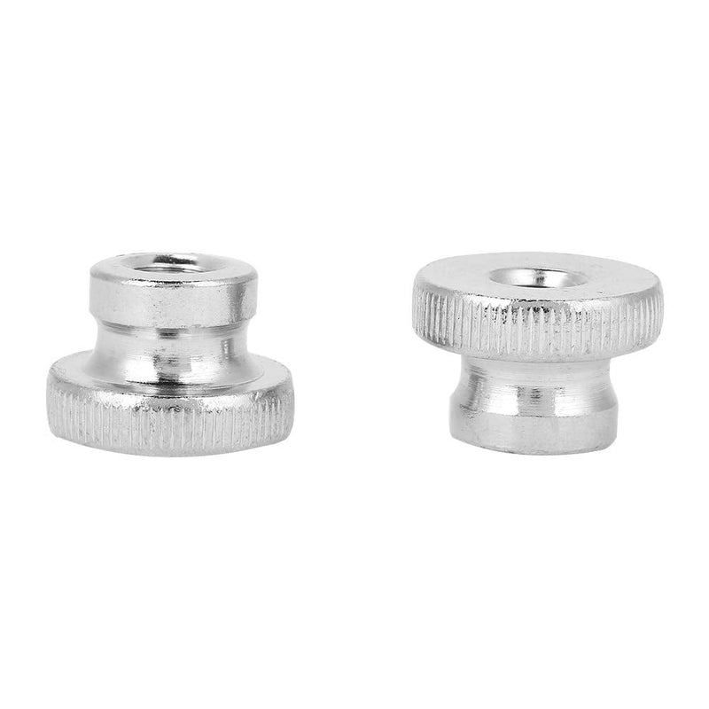 [Australia - AusPower] - Knurled Thumb Handle Nut Carbon Steel M3 M4 M5 M6 M8 M10 Hand Tighten Nuts Round Knobs Fasteners Metric Thread Grip Female Threaded (M8(2pcs)) M8(2pcs) 
