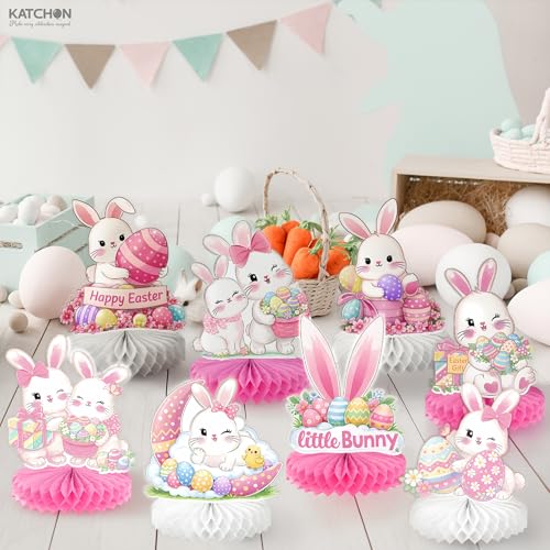 KatchOn Easter Centerpieces for Tables, Pack of 12 Pink