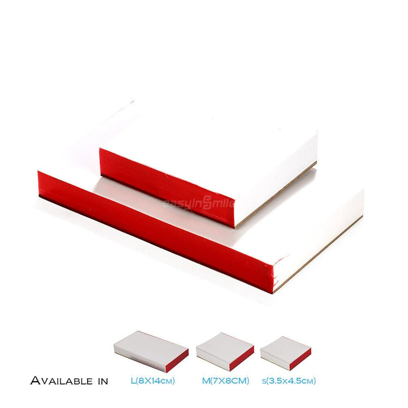 [Australia - AusPower] - Dental Mixing Pad Paper Disposable 300 sheets Poly Impression coated 2 Side (Medium) Medium 