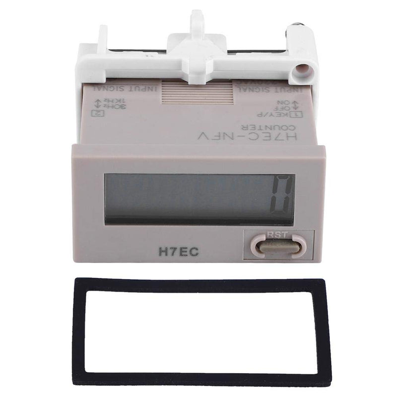 H7EC NFV Electronic Counter AC 110-220V Digital Electrical Counter Totalizer with 8 Digit LCD Display