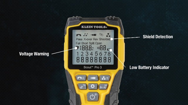Klein Tools VDV501-218 cable tester Test + Map Remote #8 for Scout Pro Series testers