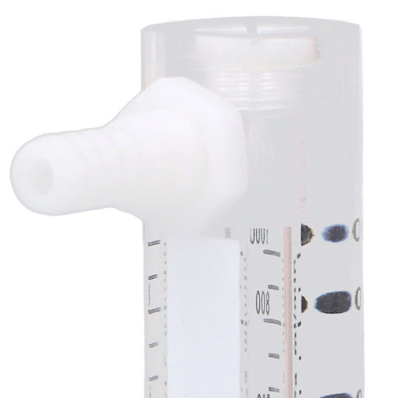 Gas Flow Meter Tester Air Adjustable Panel Measuring Control Flow Meter 10-1000ml Min Durable Acrylic Material for Gas Measurement
