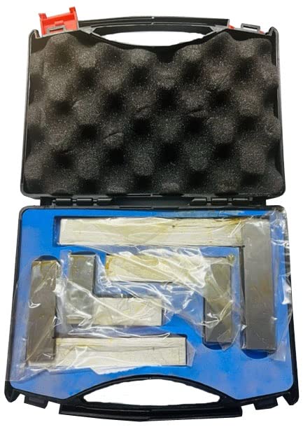 PRECISION STEEL HARDENED SQUARE SET GROUND MACHINIST TOOL 2" 3" 4" 6" NEW DIN875 I PLASTIC BOXED