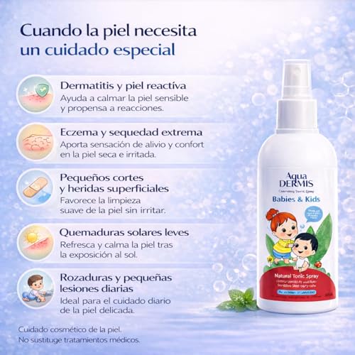 HOCl Family Pack for Sensitive Skin 2 x 250ml | Babies & Kids + Skin Help, electroactivated, alcohol-free, fragrance-free, for everyday use of the whole family