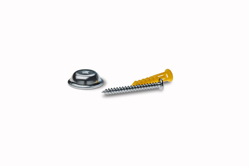 [Australia - AusPower] - Triton Products Pegboard Mounting and Spacer Kit for Wall and Garage Organization, Zinc-Plated Steel, 16 Pieces 