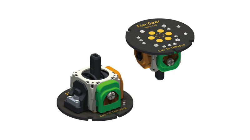 ElecGear 2x TMR Joystick Replacement for ASTRO C40 TR Controller, PCB Assembly Soldered Module with TMR Electromagnetic Control Stick Replacement for Analog Stick