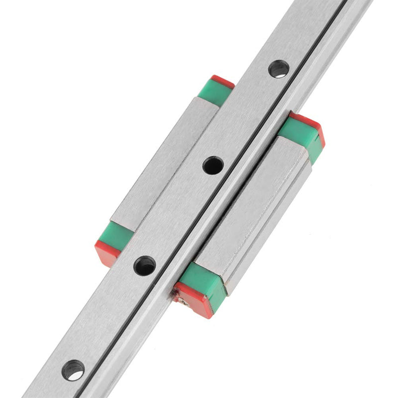 Miniature Linear Guide Rails, 1pc MGN12H Miniature Linear Rail Guide 450mm Length 12mm Width + Sliding Block